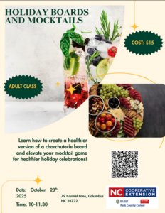 Cover photo for Holiday Boards and Mocktails